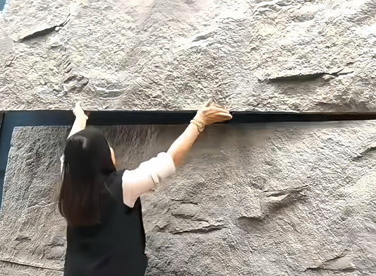 How One Person Can Easily Install an Entire Wall Panel